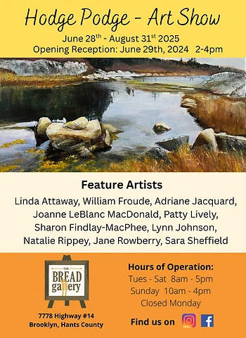 Poster for Hodge Podge Art Show