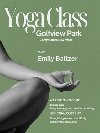 Poster for Yoga In The Park