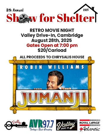 Poster for Show for Shelter - JUMANJI