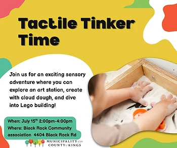 Poster for Tactile Tinker Time