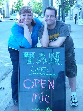 Poster for Open Mike & Donna