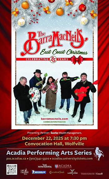Poster for The Barra MacNeils' East Coast Christmas