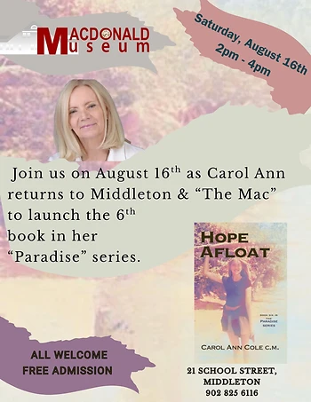 Poster for Book Launch