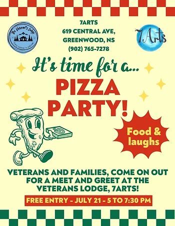 Poster for Veterans Lodge Meet & Greet