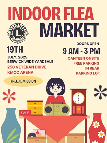 Poster for Indoor Flea Market