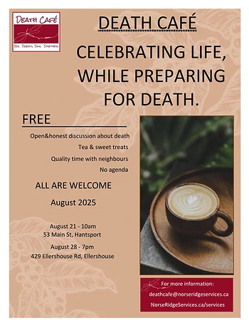 Poster for Death Café