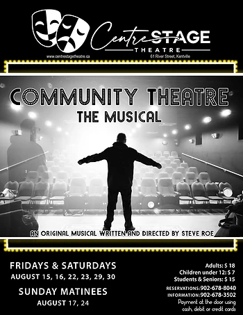 Poster for Community Theatre (The Musical)