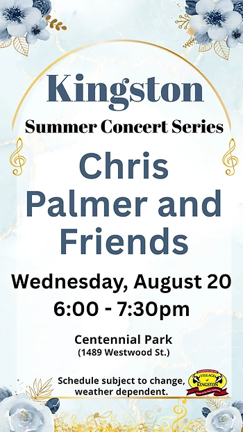 Poster for Chris Palmer and Friends