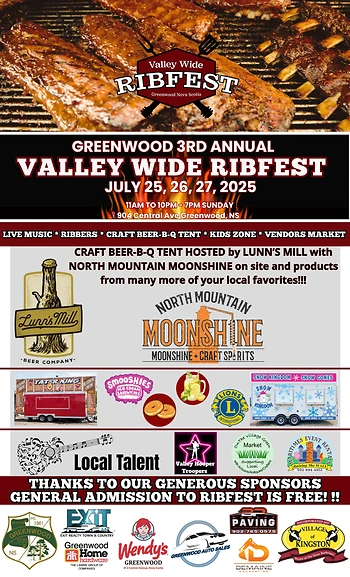 Poster for Valley Wide Ribfest