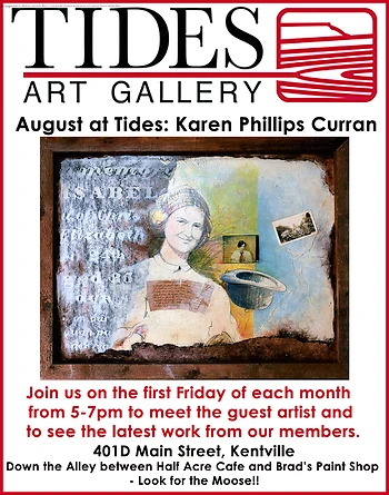 Poster for August First Friday Gallery Opening