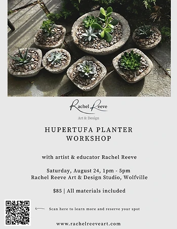 Poster for Hypertufa Planter Workshop