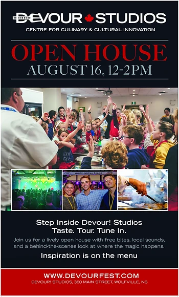 Poster for Community Open House