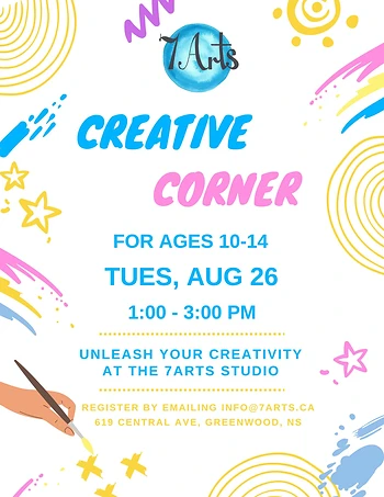 Poster for Creative Corner