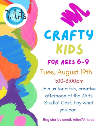 Poster for Crafty Kids