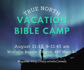 Poster for Vacation Bible Camp