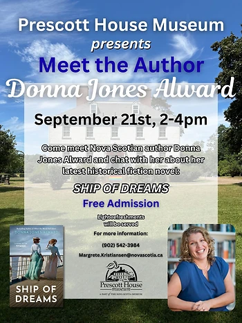 Poster for Meet the Author - Donna Jones Alward