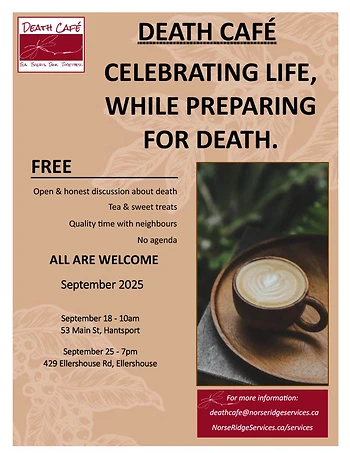 Poster for Death Café