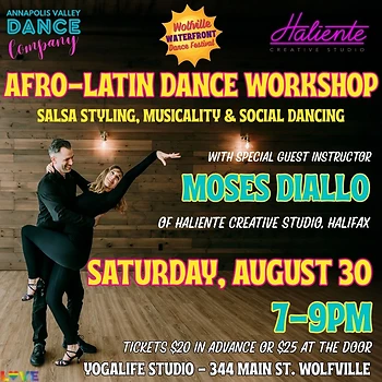 Poster for Afro Latin Dance