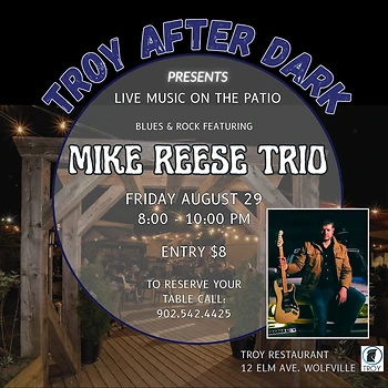 Poster for Troy After Dark: Mike Reese Trio