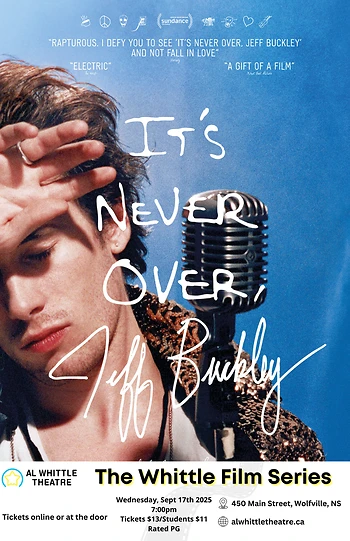 Poster for It's Never Over, Jeff Buckley