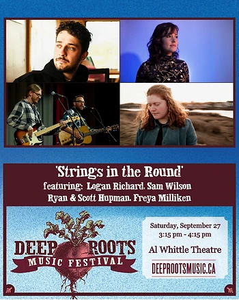 Poster for Deep Roots - Strings in the Round