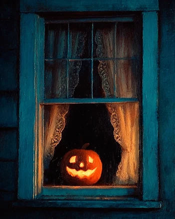 Poster for Hallowe’en Watcher Paint Night