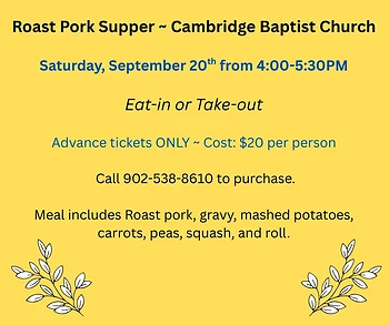 Poster for Roast Pork Supper