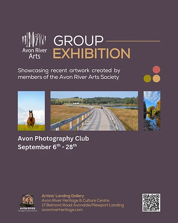 Poster for Avon Photography Club Group Exhibition