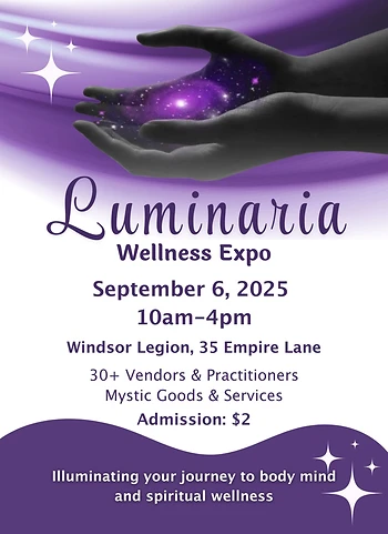 Poster for Luminaria Wellness Expo