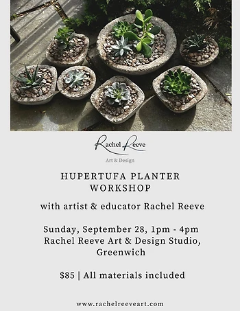 Poster for Hypertufa Planter Workshop