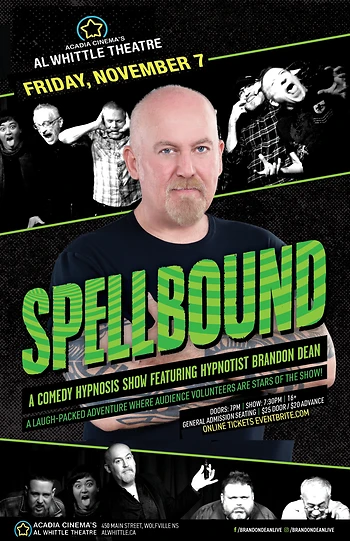 Poster for Spellbound ~ Comedy Hypnosis Show