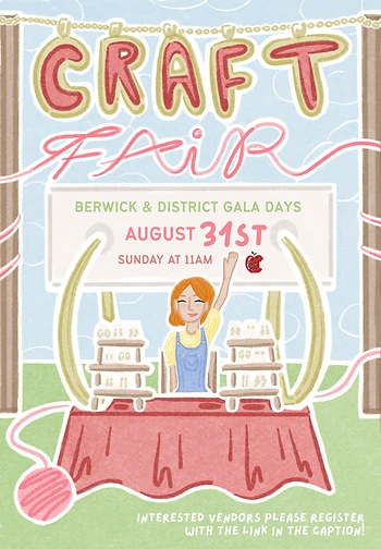 Poster for Craft Fair