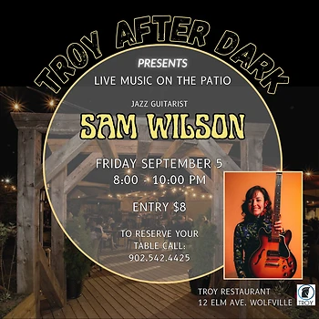 Poster for Troy After Dark: Sam Wilson