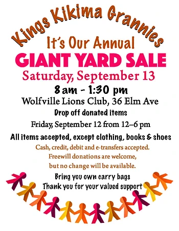 Poster for Kings Kikima Grannies Yard Sale