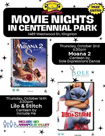 Poster for Outdoor Movie Night