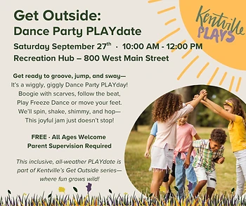 Poster for Get Outside PLAYdate