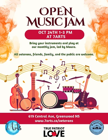 Poster for Music Jam with Maura