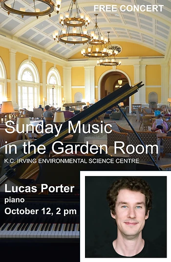 Poster for Piano Recital