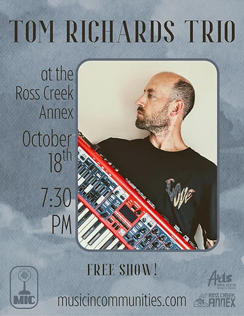 Poster for Tom Richards Trio