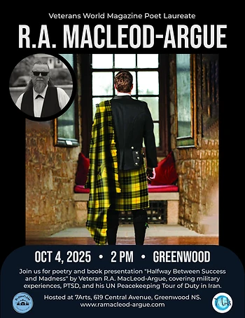 Poster for Poetry and Book Presentation