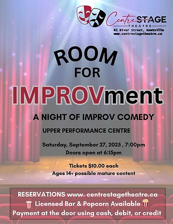 Poster for Room for IMPROVment