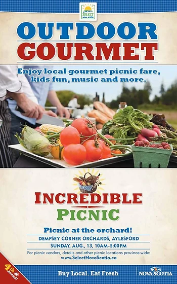 Poster for IncrEdible Peachy Picnic