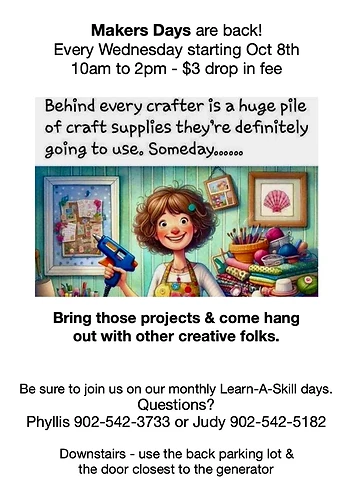 Poster for Makers Days