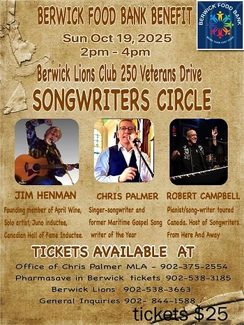 Poster for Songwriters Circle