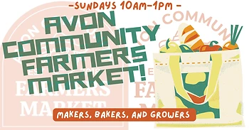 Poster for Avon Community Market