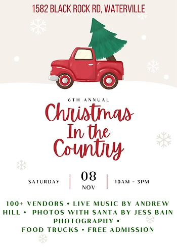 Poster for Christmas in the Country