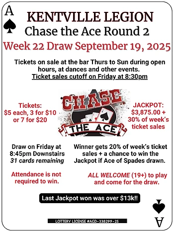Poster for Chase the Ace Draw