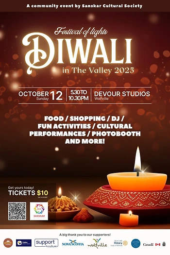 Poster for DIWALI in the Valley