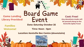 Poster for KTABS October Games Day