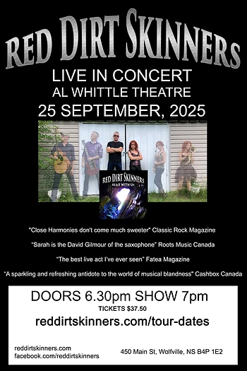 Poster for Red Dirt Skinners Concert